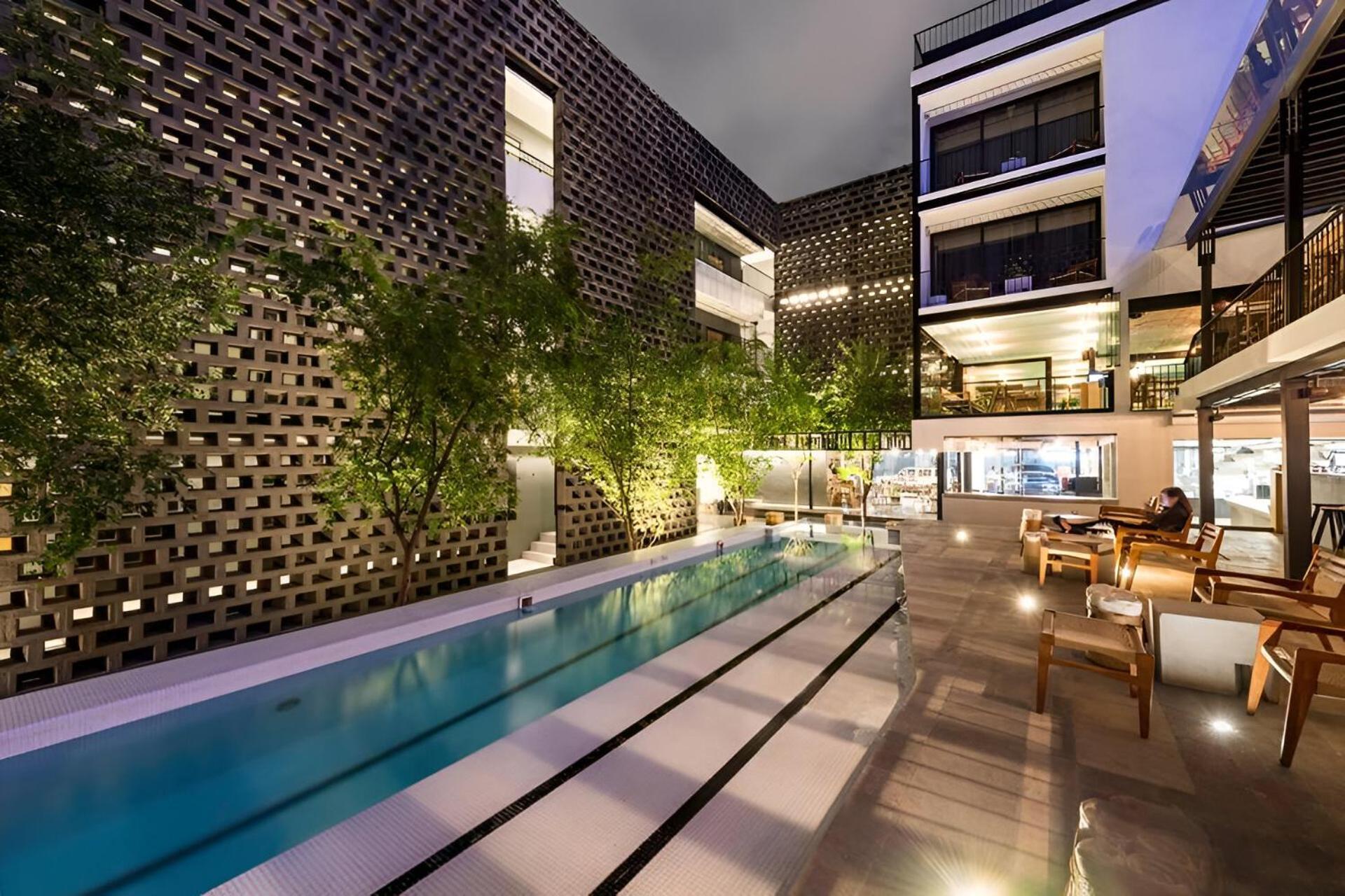 Hotel Carlota Мехіко Екстер'єр фото